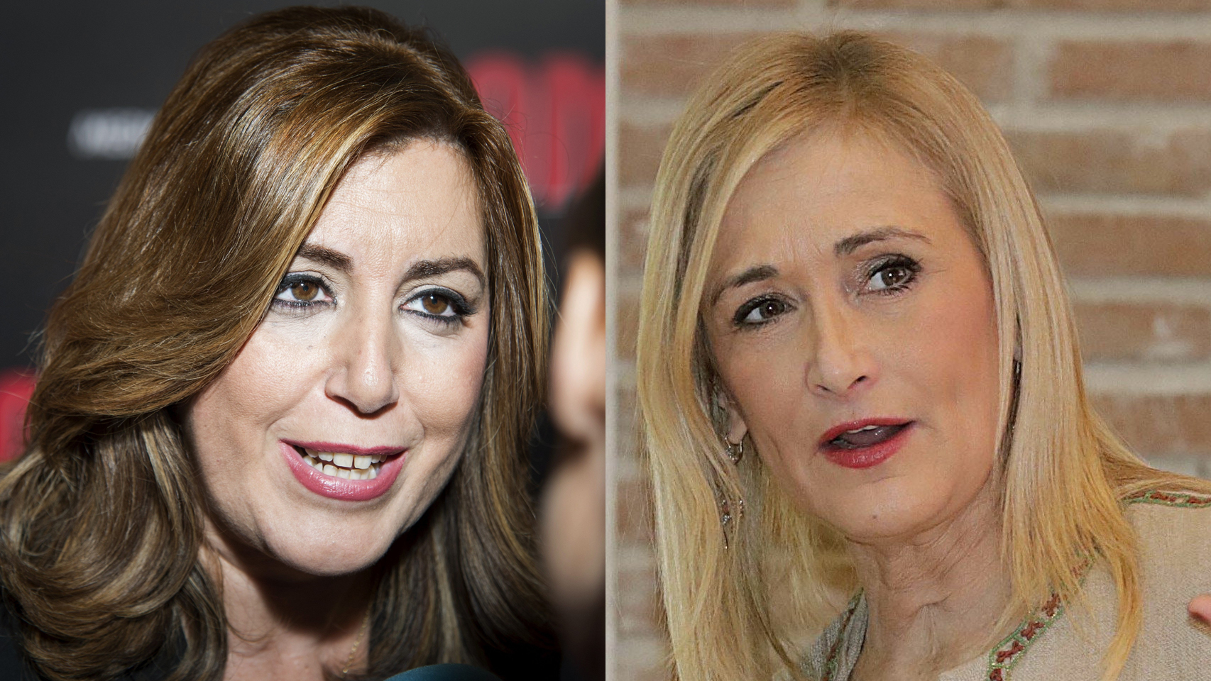 Susana Díaz y Cristina Cifuentes, enfrentadas.
