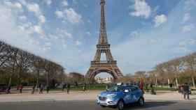 Taxis de pila de combustible para Paris de la mano de Hyundai