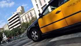 Un taxi de Barcelona en una imagen de archivo