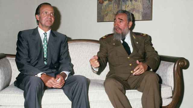 Juan Carlos I y Fidel Castro durante un Cumbre Iberoamericana.