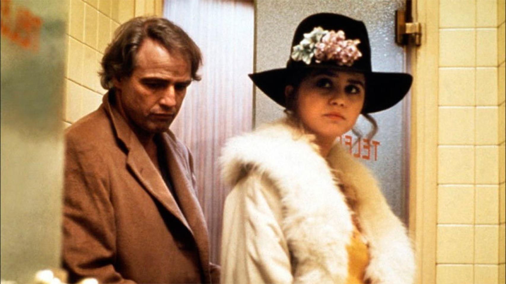 Brando tenía 49 años y Schneider sólo 19 durante el rodaje de la película