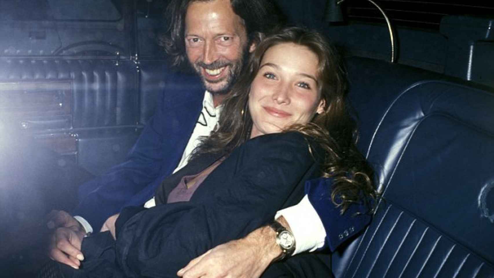 Eric Clapton y Carla Bruni fueron pareja
