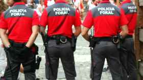 Agreden a varios policías forales que intervenían en un caso de malos tratos en Pamplona