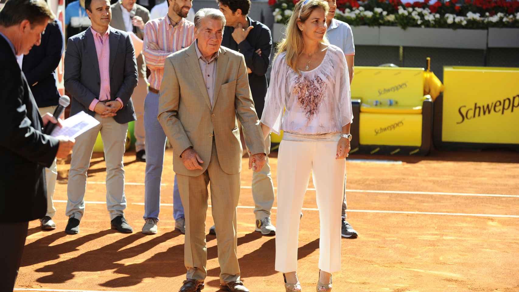 Arantxa Sánchez Vicario en el Masters de Tenis de Madrid Manolo Santana