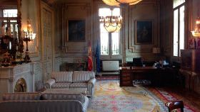 Imagen de la estancia donde la vicepresidenta tiene su tercer despacho.