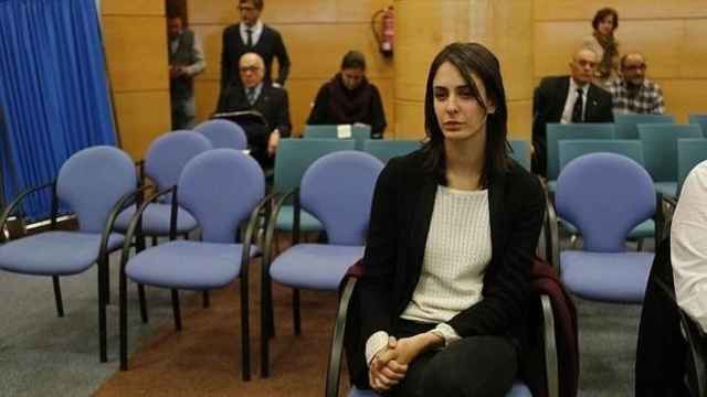 Rita Maestre, durante el juicio en el Juzgado de lo Penal de Madrid