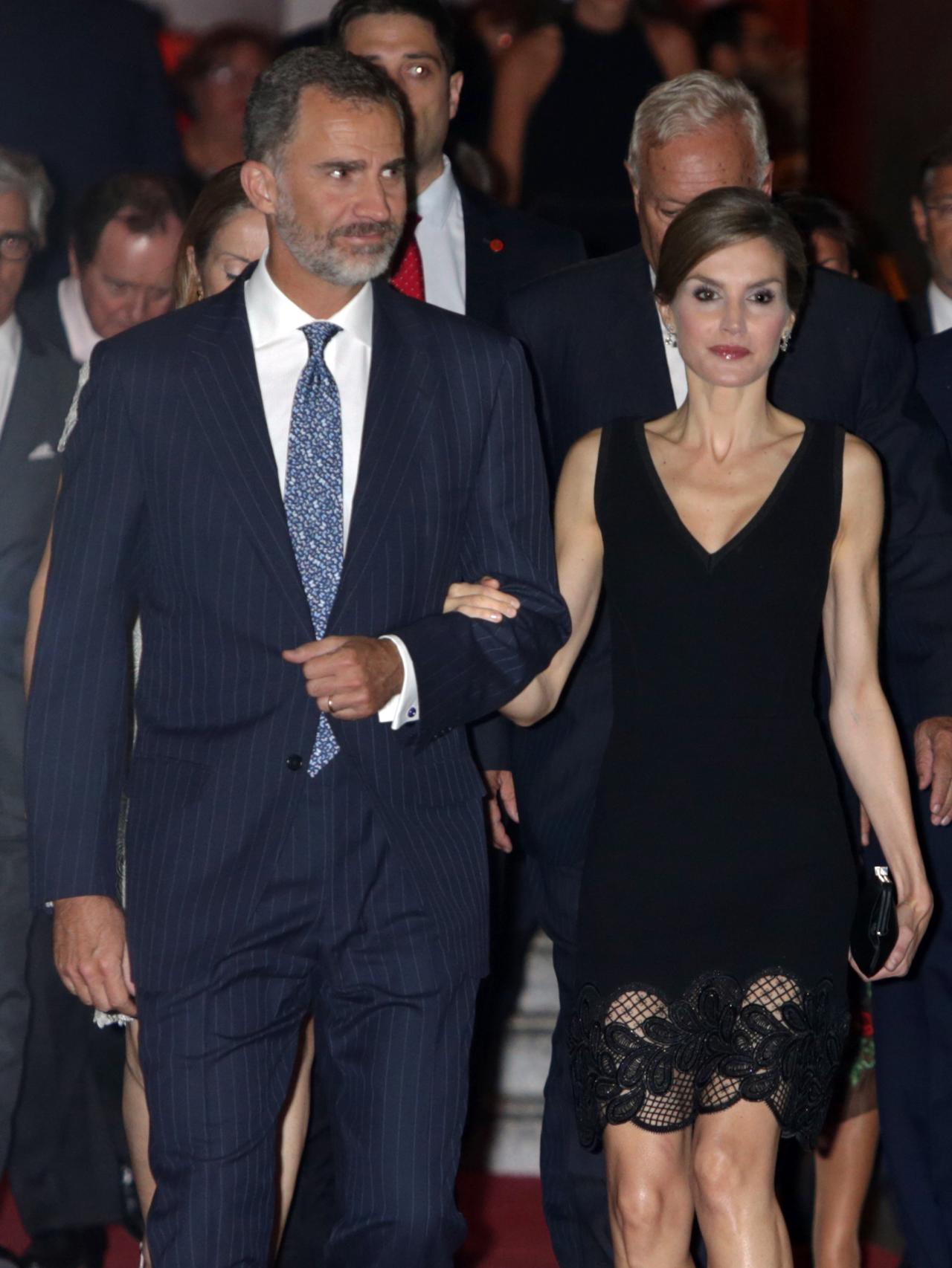 Letizia, el día de su cumpleaños en el Teatro Real