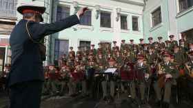 Interpretación del coro del Ejército ruso