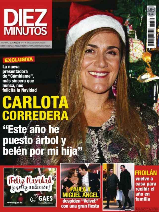 Carlota Corredera en Diez Minutos