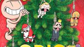 'El Jueves' la vuelve a liar: cuelga al rey Felipe del árbol de Navidad