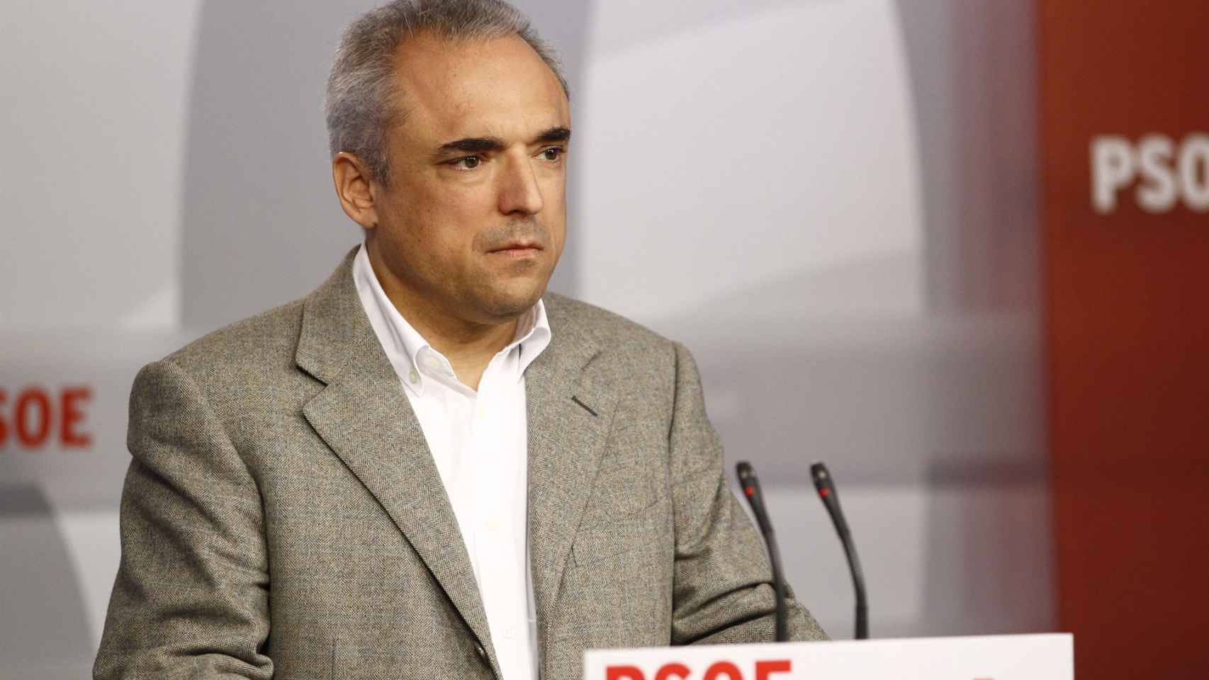 El secretario general del Grupo Socialista en el Congreso, Rafael Simancas.