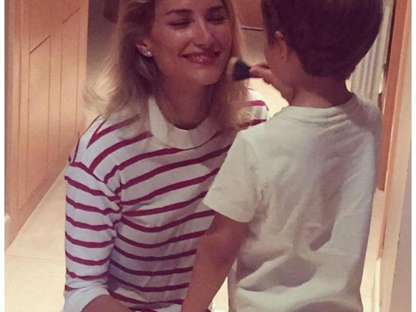 Alba Carrillo no muestra la cara de su hijo Lucas en Instagram.
