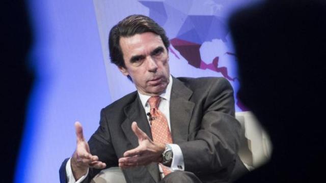 El presidente de Faes, José María Aznar.