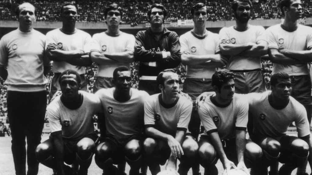 La selección de Brasil, en la década de 1960.