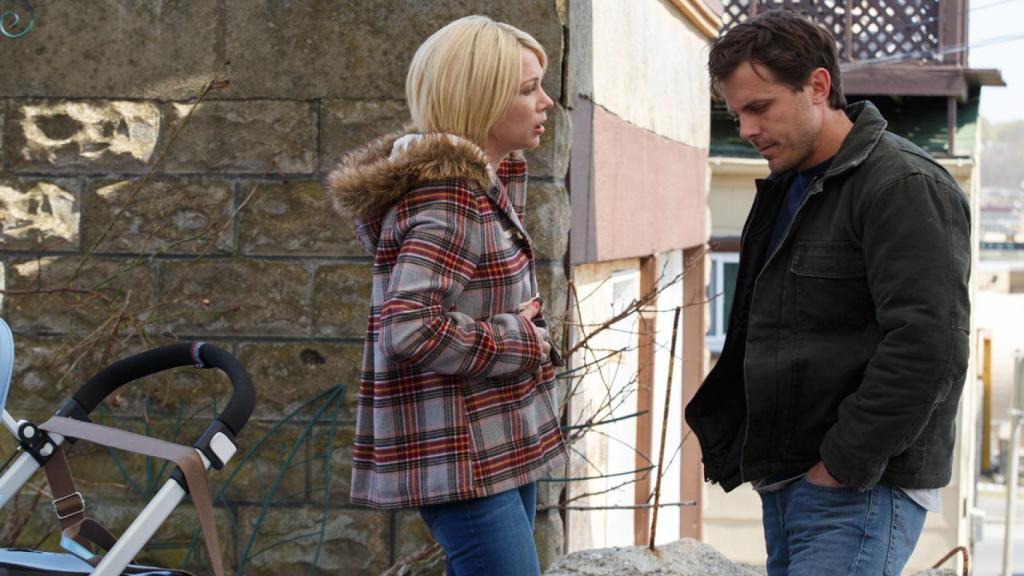 Casey Affleck en un fotograma de Manchester frente al mar.