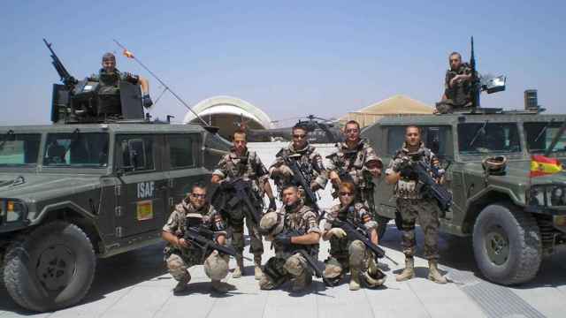 Efectivos españoles en Afganistán, en la misión Resolute Support.