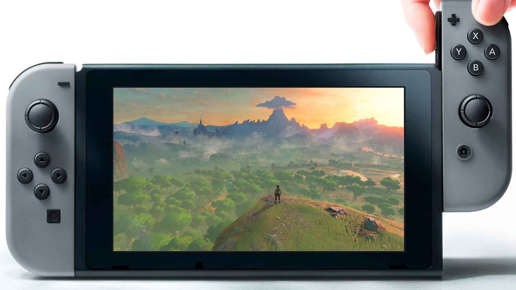 Imagen de una Nintendo Switch.