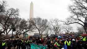 Marcha en Washington contra la política migratoria de Trump