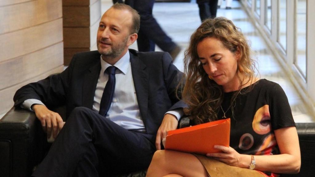 La pareja formada por Carolina Punset y Alexis Marí