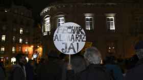 Protesta ante la embajada de España en Lisboa por la central de Almaraz.