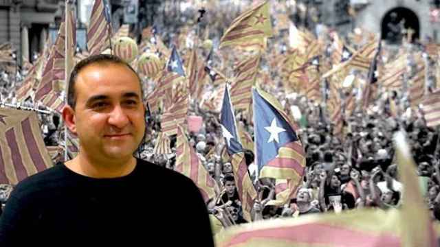 Javier Pacheco, virtual futuro secretario general de CCOO de Cataluña, y la manifestación independentista de 2015.