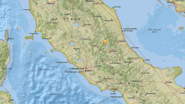 El centro de Italia vuelve a temblar: registrado un terremoto de magnitud 5,3