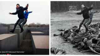 Yolocausto: así haces el ridículo poniendo morritos en el monumento al Holocausto