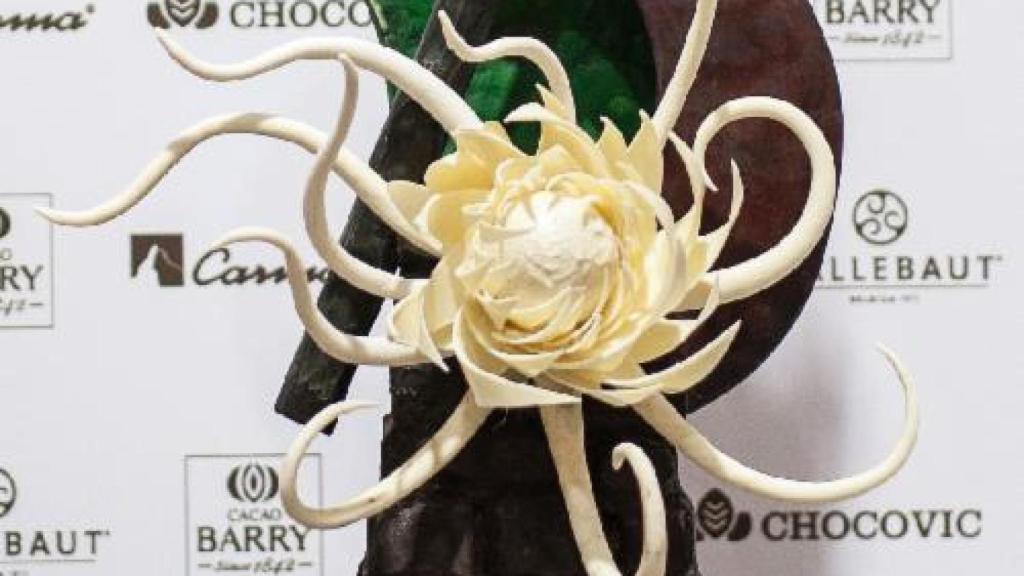 Una de las creaciones reposteras de Cervera