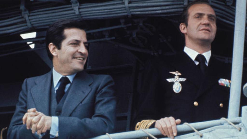 Adolfo Suárez presentó a Bárbara Rey y Juan Carlos de Borbón