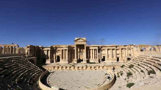 El teatro romano y el Teatrápilo de Palmira han sido destruidos por el Estado Islámico.