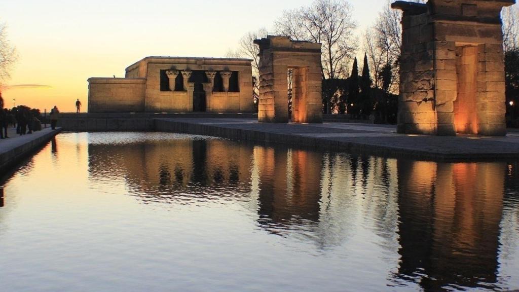Imagen del Templo de Debod.