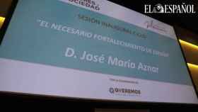 Primera conferencia de Aznar como presidente de FAES