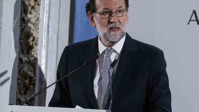 Rajoy durante su intervención en el foro ABC-Deloitte