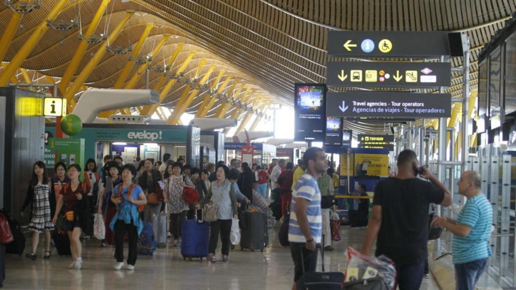 El aeropuerto Adolfo Suárez Madrid Barajas.