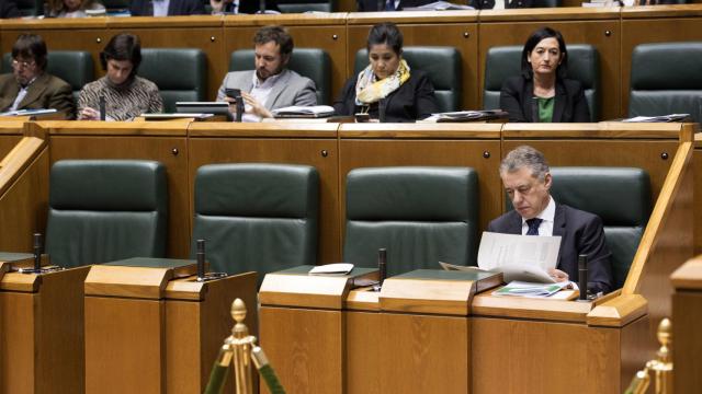 Urkullu, este jueves en el primer pleno del año en el Parlamento vasco