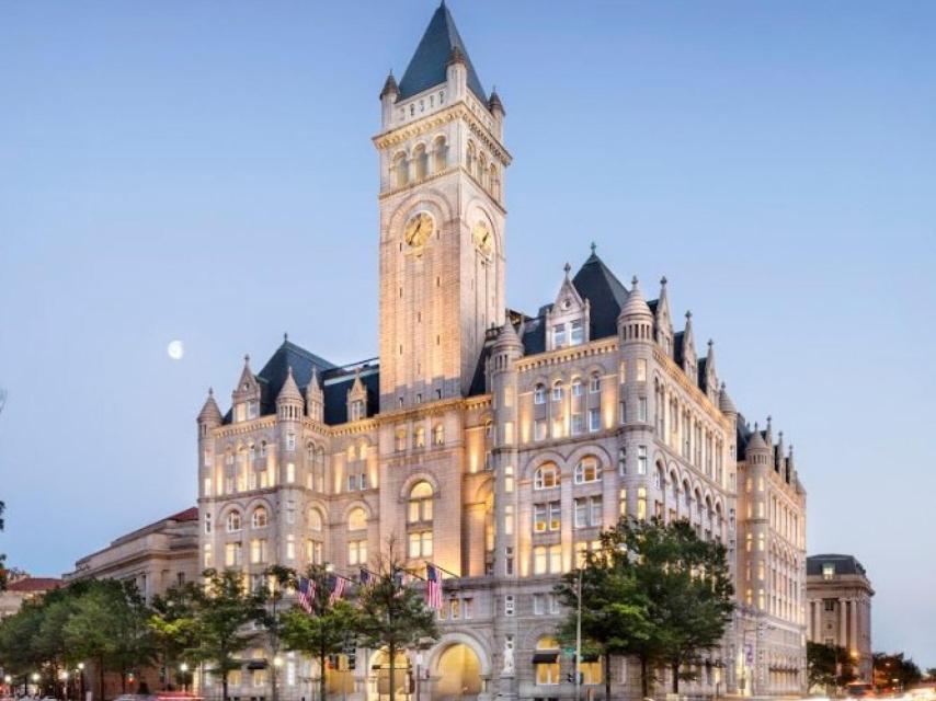 La nueva torre Trump en Washington en la que iba a estar incluido el nuevo restaurante de José Andrés.