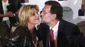 Carmen Cervera y Mariano Rajoy.