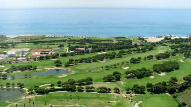 Vista aérea del club de Golf Terramar.