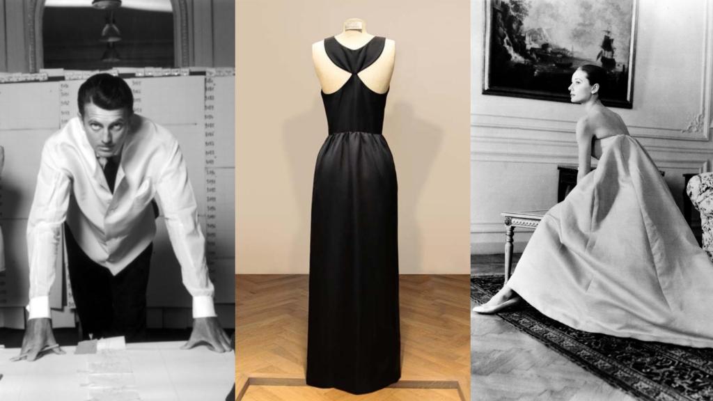 Hubert de Givenchy y el famoso vestido que la actriz lució en Desayuno con diamantes. | Foto: Cortesía de Givenchy.