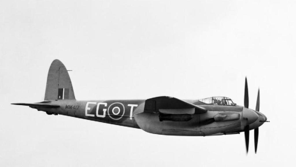 The Mosquito fighter. Uno de los modelos que Braham habría utilizado en distintos tipos de operaciones.