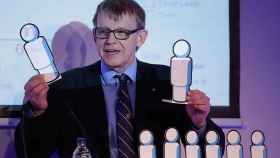 Hans Rosling en la Universidad de Oxford, 2012.