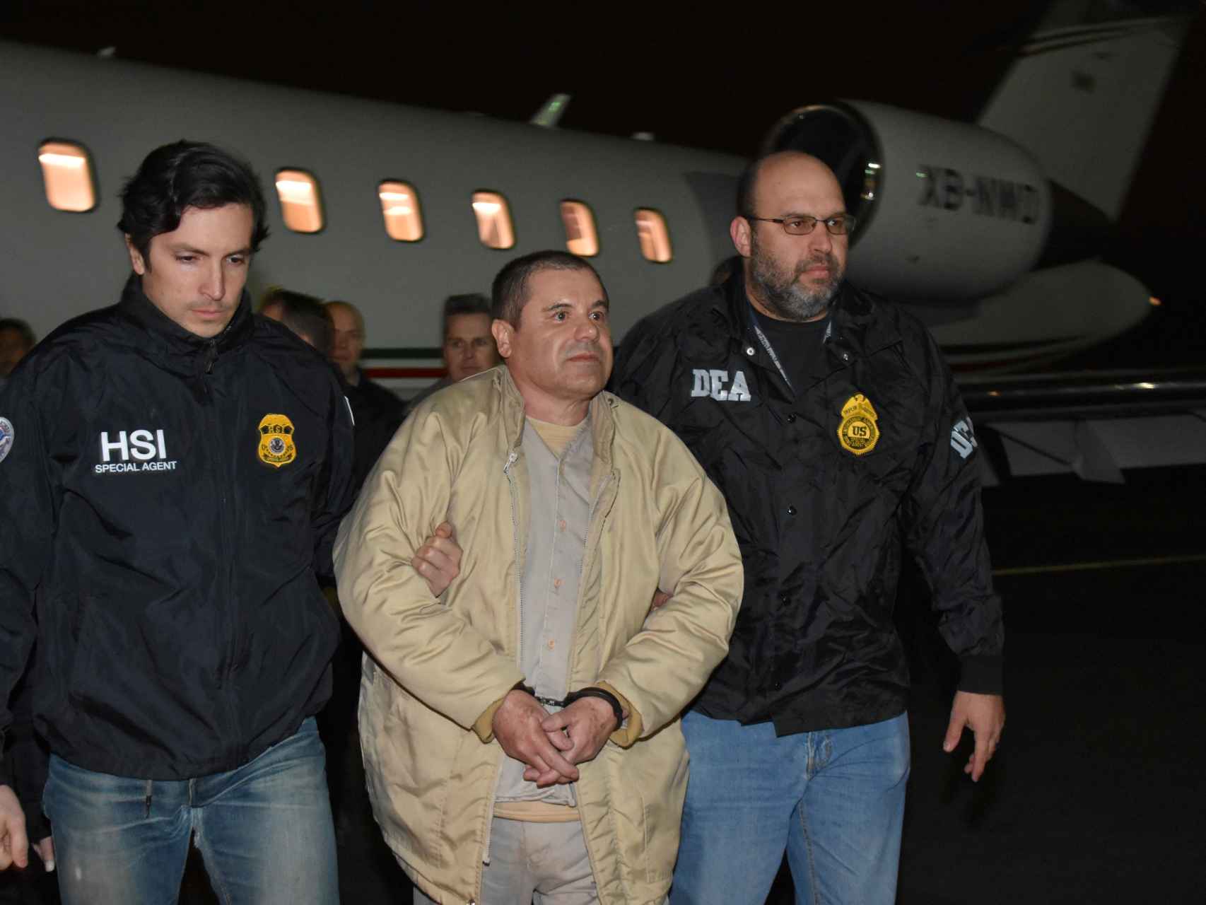 El Chapo, extraditado a EEUU tras su tercera captura.
