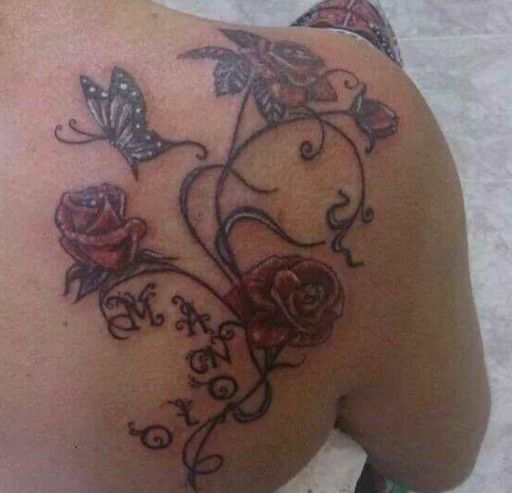 Ana Belén tenía tatuado en su hombro el nombre de su marido