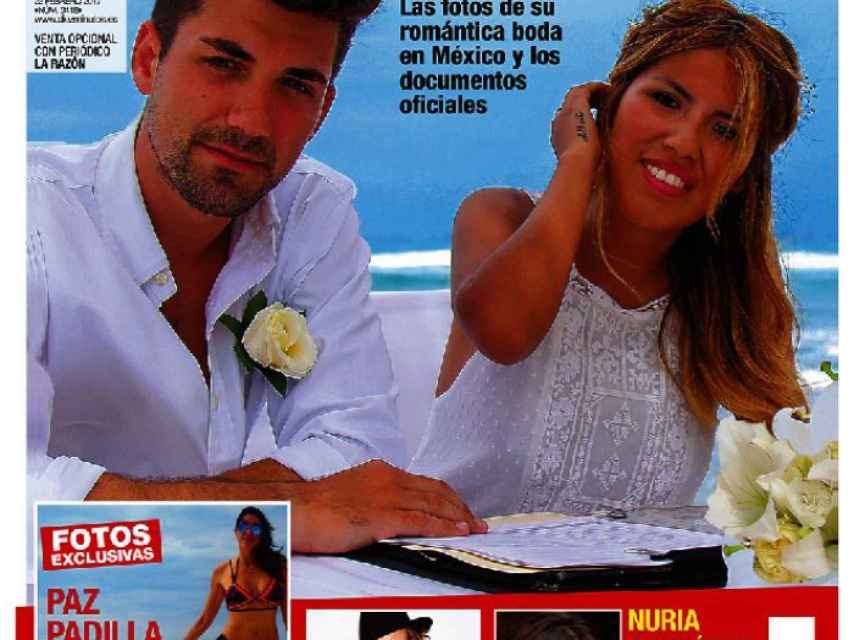 La boda de Chabelita y Alejandro Albalá en la portada de Diez Minutos.