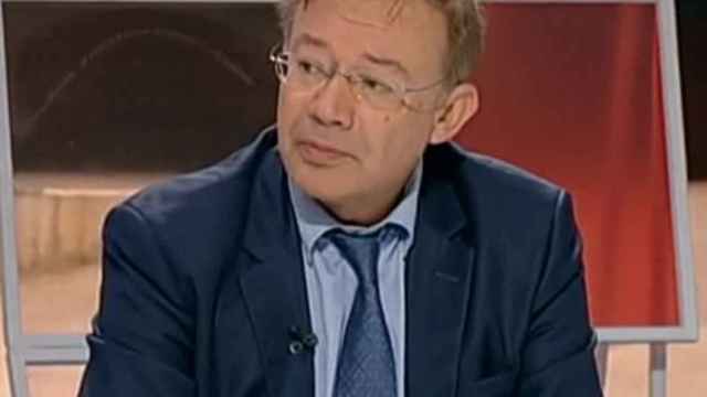 El magistrado Orduña, en una intervención televisiva en 2005