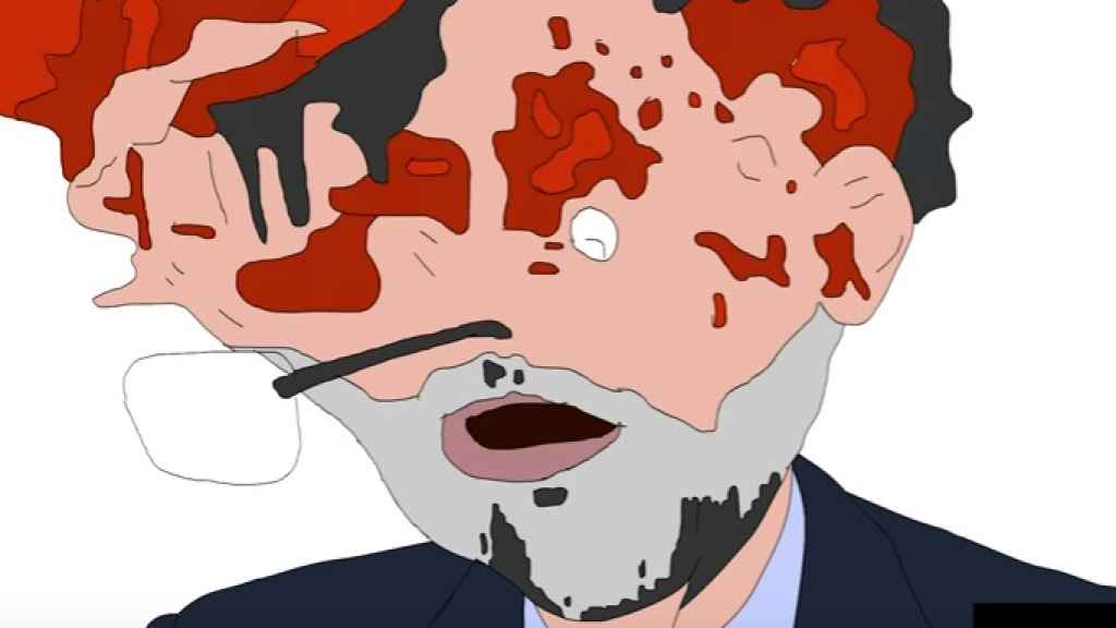 A Rajoy le explota la cabeza en el nuevo vídeo de Joe Crepúsculo.