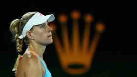 Angelique Kerber en un partido del pasado Open de Australia.