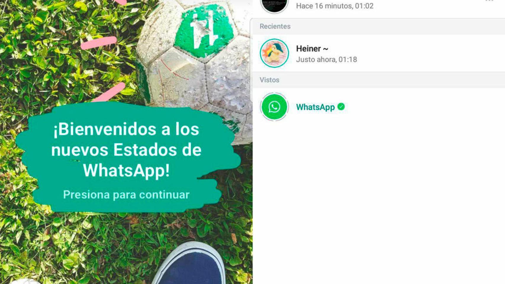 WhatsApp Status ya disponible. Cómo es, qué hace y cómo usarlo