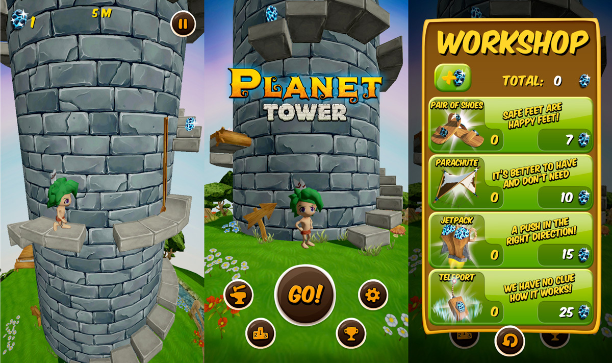 Un nuevo juego español indie, Planet Tower, nos ha hecho ojitos