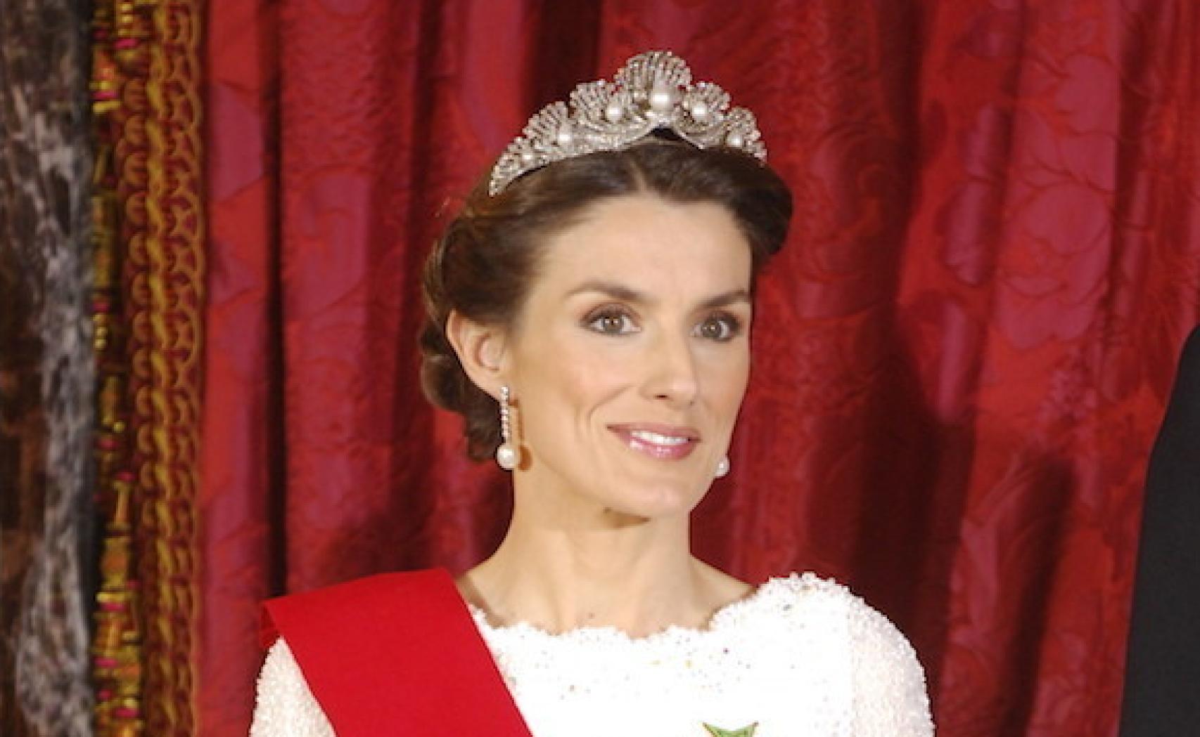 Durante la visita del presidente de Filipinas a España.